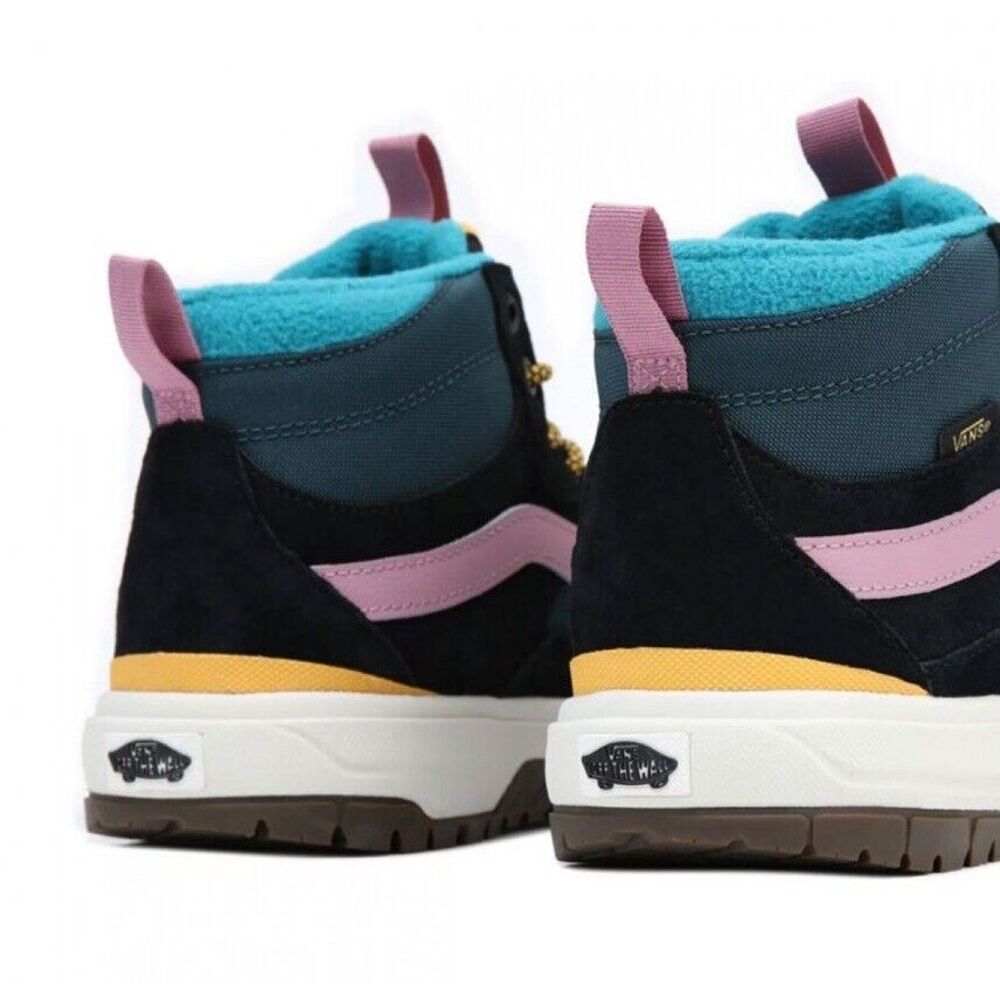 Vans UltraRange Exo Hi MTE Pop Color Teal Pink Hiking Boots 5.5 Women4.0Men Uni - Picture 7 of 16